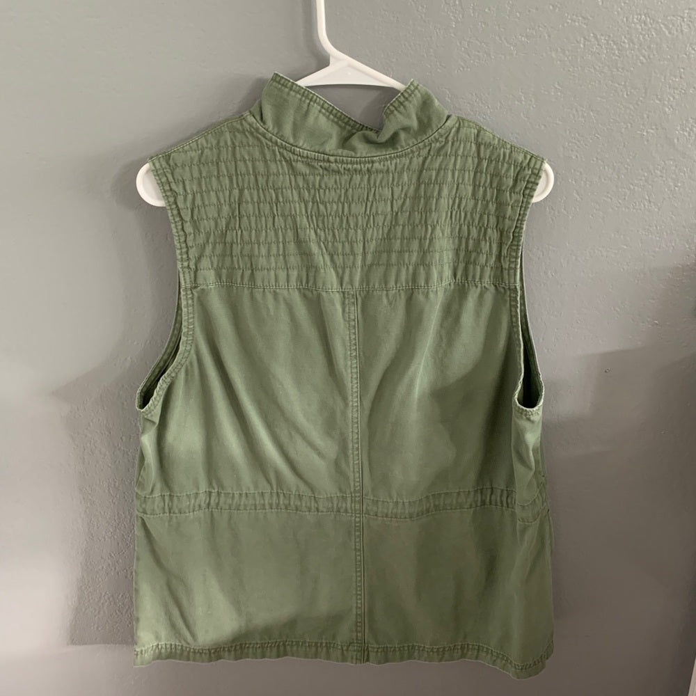 Green Fall Vest