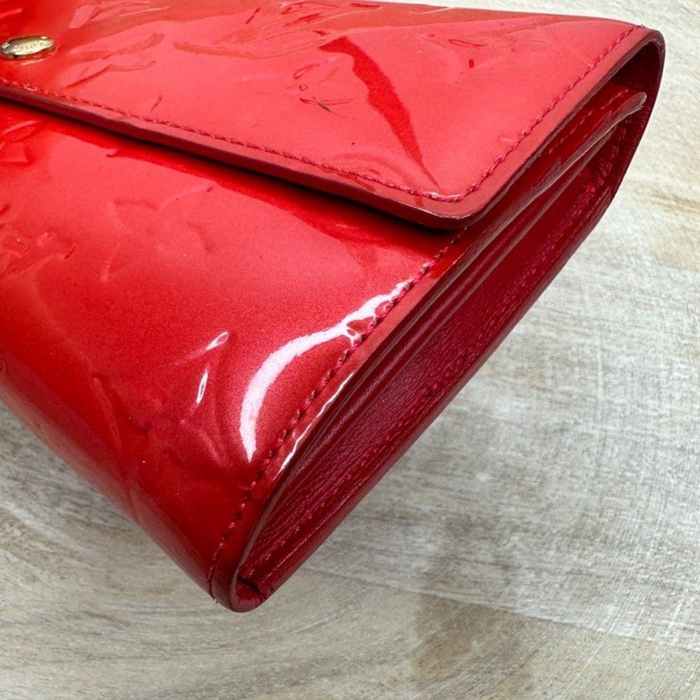 Louis Vuitton Red Wallet