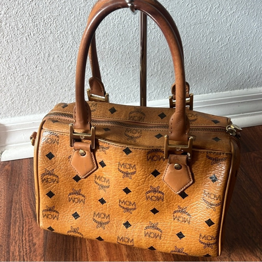 1224 MCM Boston Bag