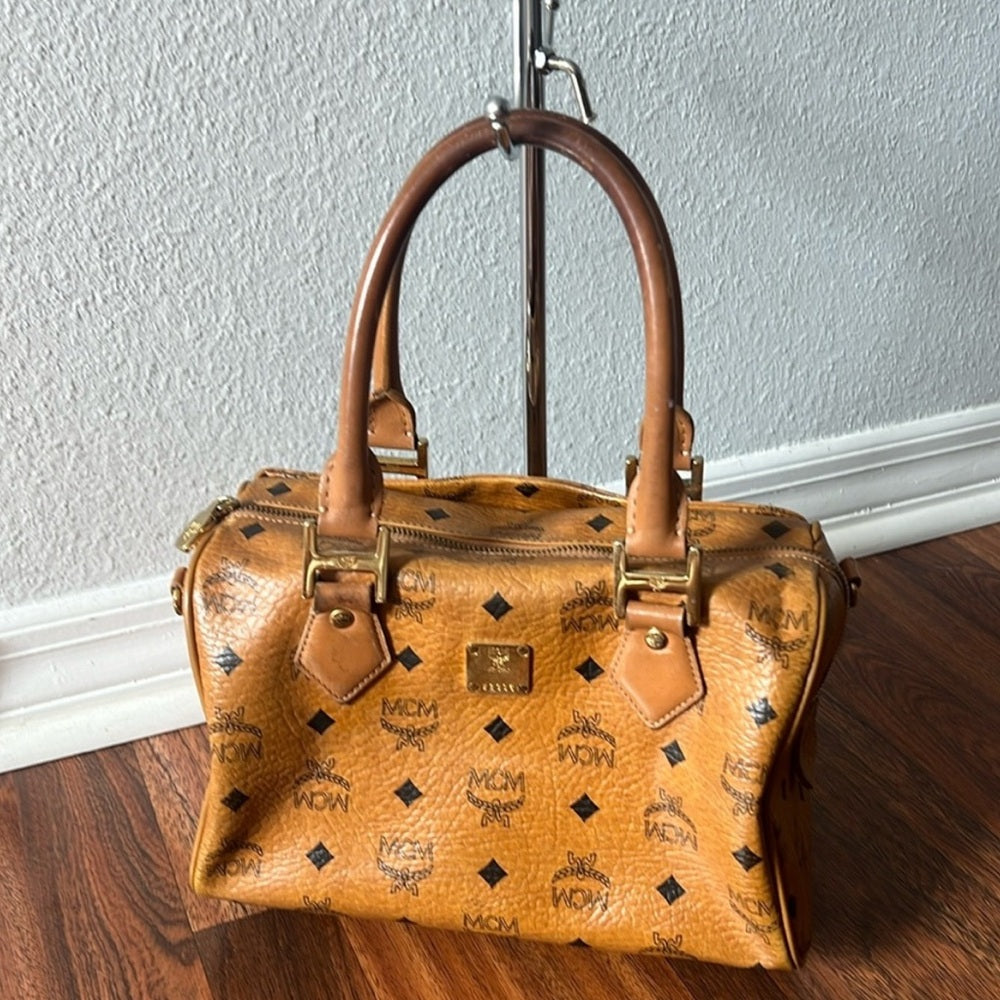 1224 MCM Boston Bag