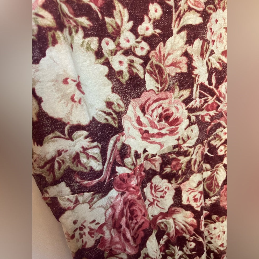 Chaps Sleeveless Floral Dress