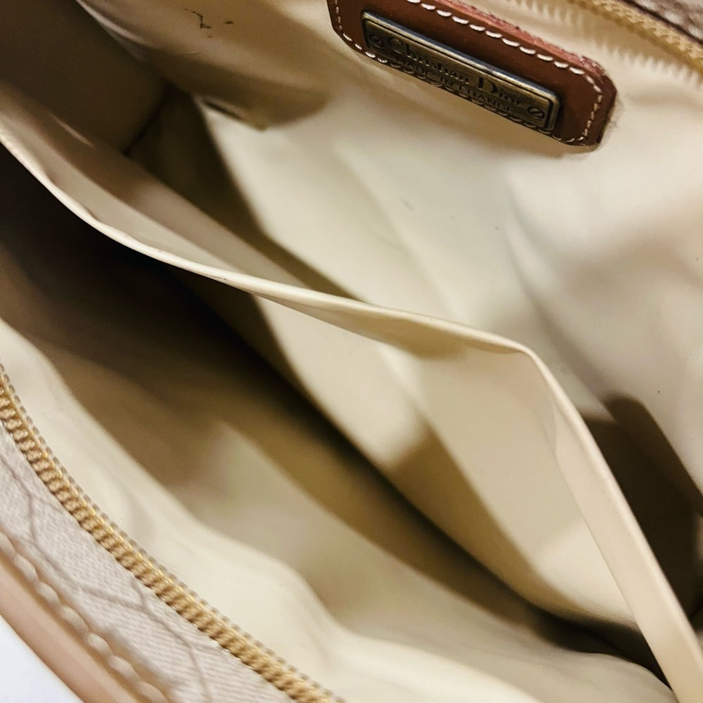 DIOR Vintage Honeycomb Clutch Pouch