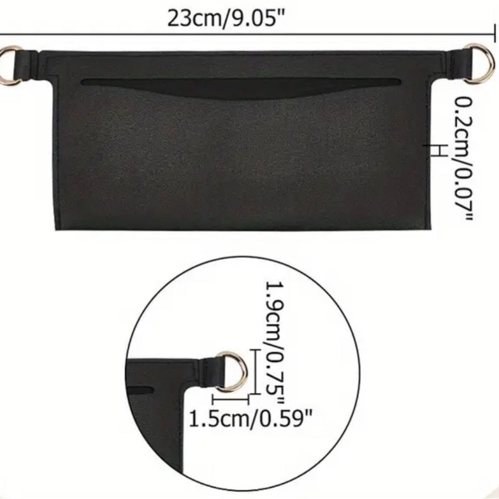 🆕 Black Wallet Insert