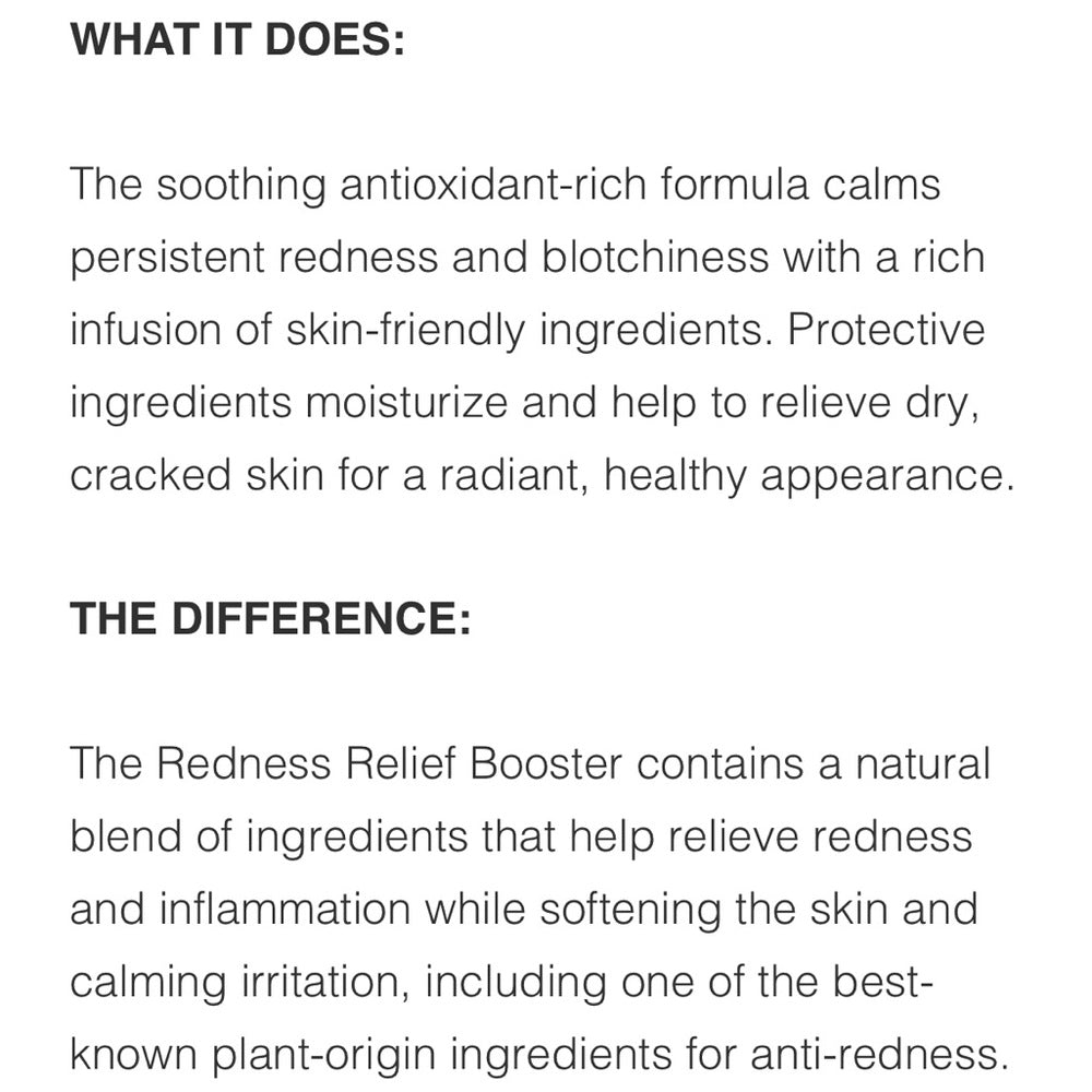Redness Relief Booster