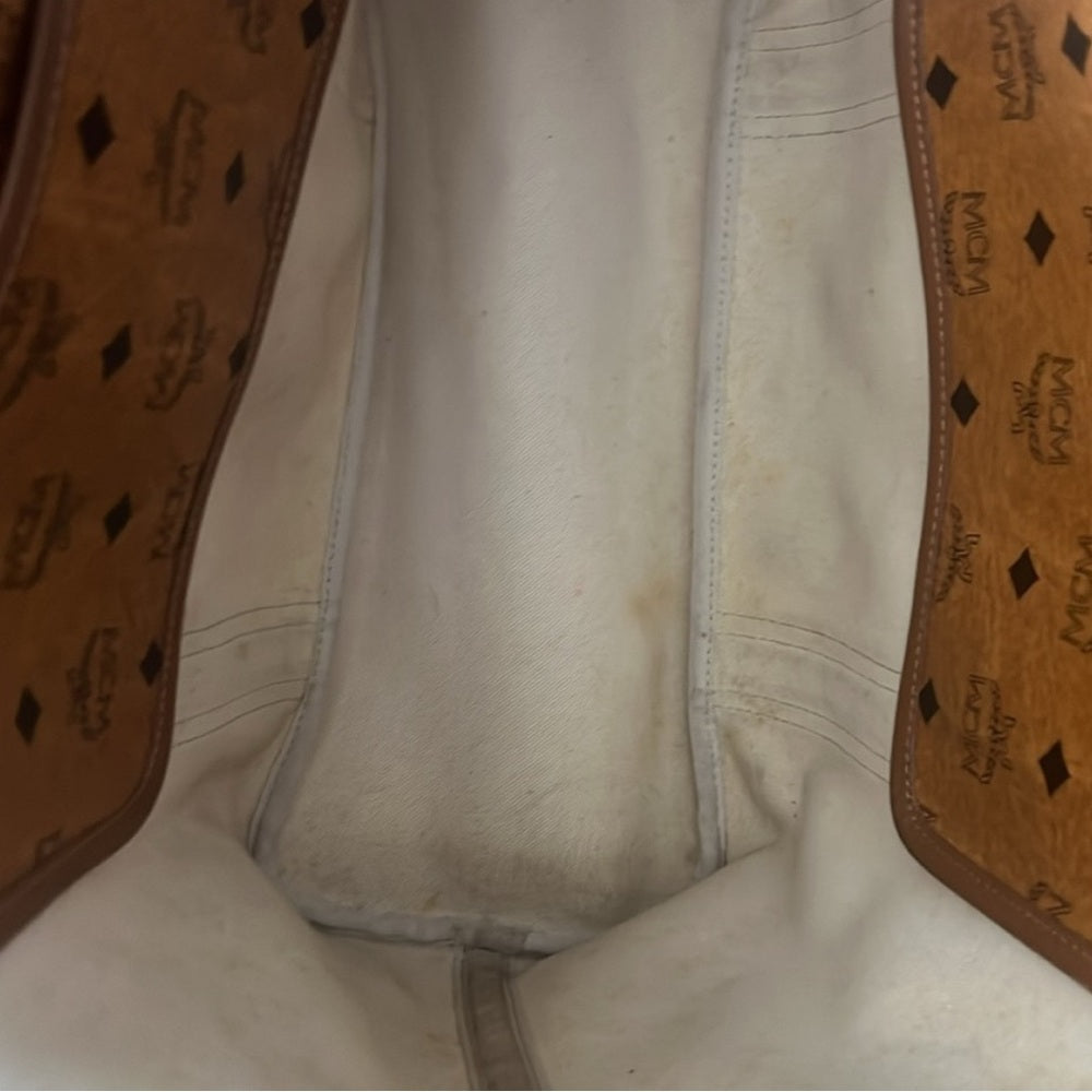 MCM Cognac Tote