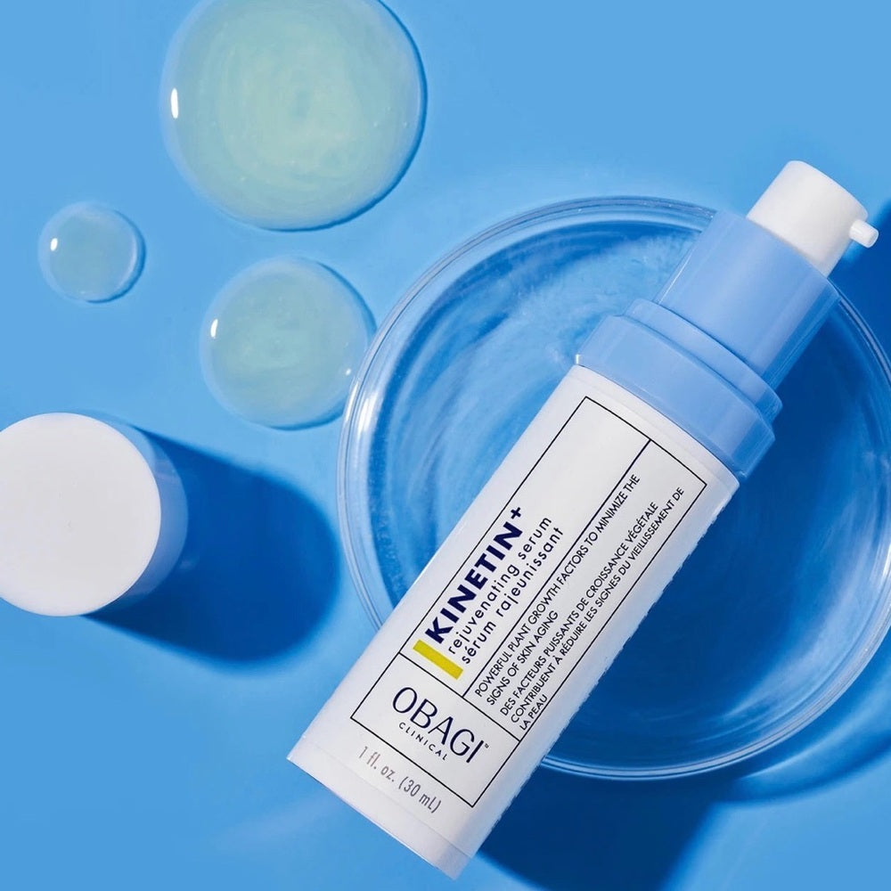 OBAGI Kinetin+ Rejuvenating Serum - Blue and White