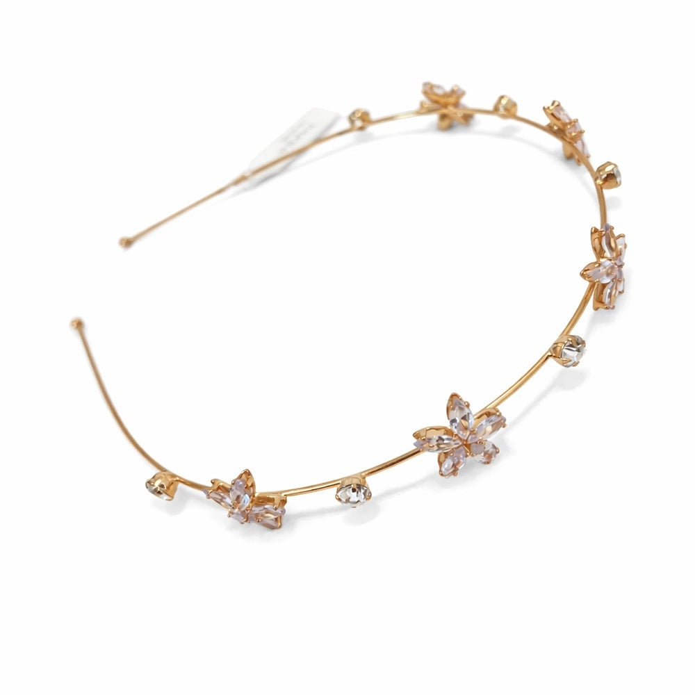 Gold Floral Headband
