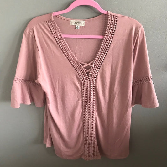 🆕 Mauve Pink Top