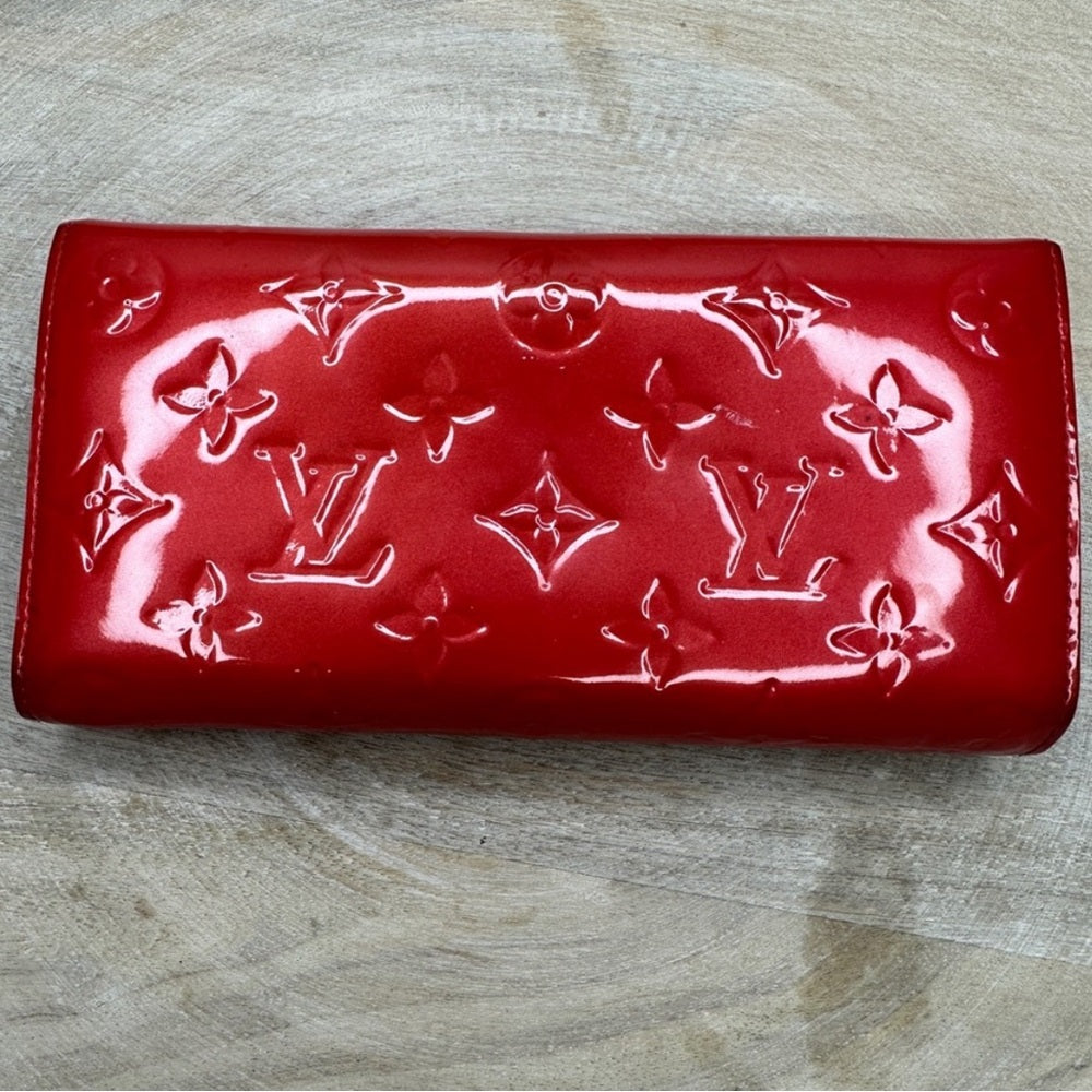 Louis Vuitton Red Wallet