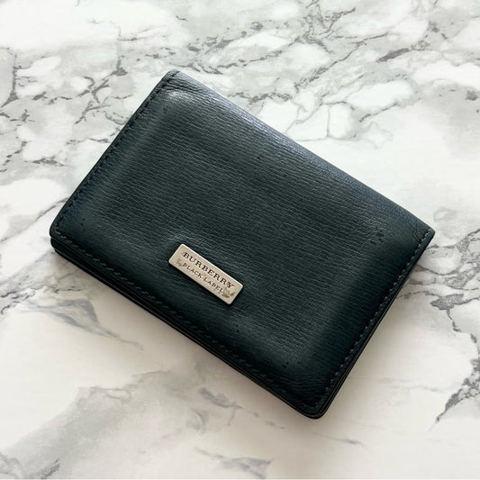 Black Label Burberry Wallet
