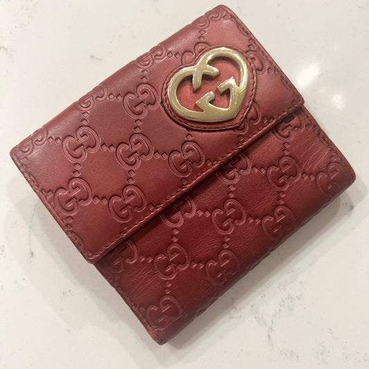 Gucci Wallet- Red