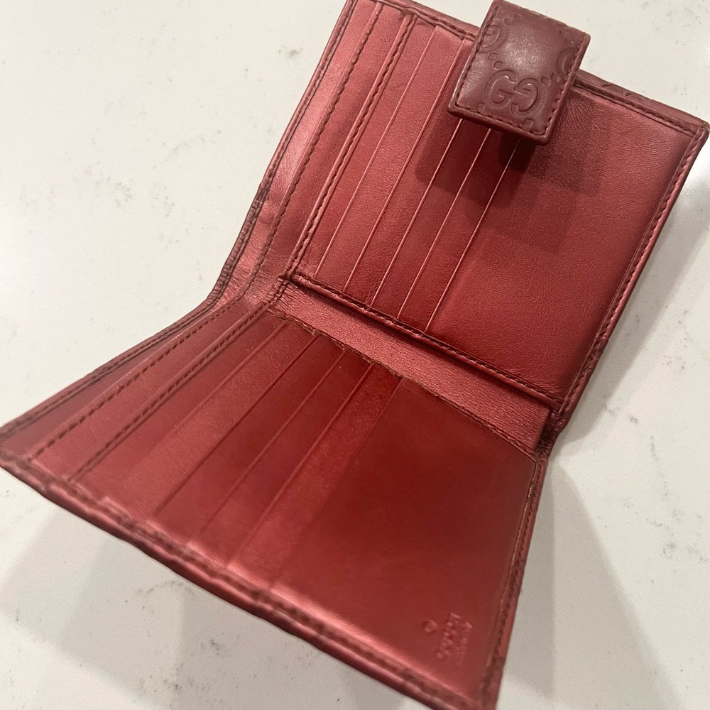 Gucci Wallet- Red