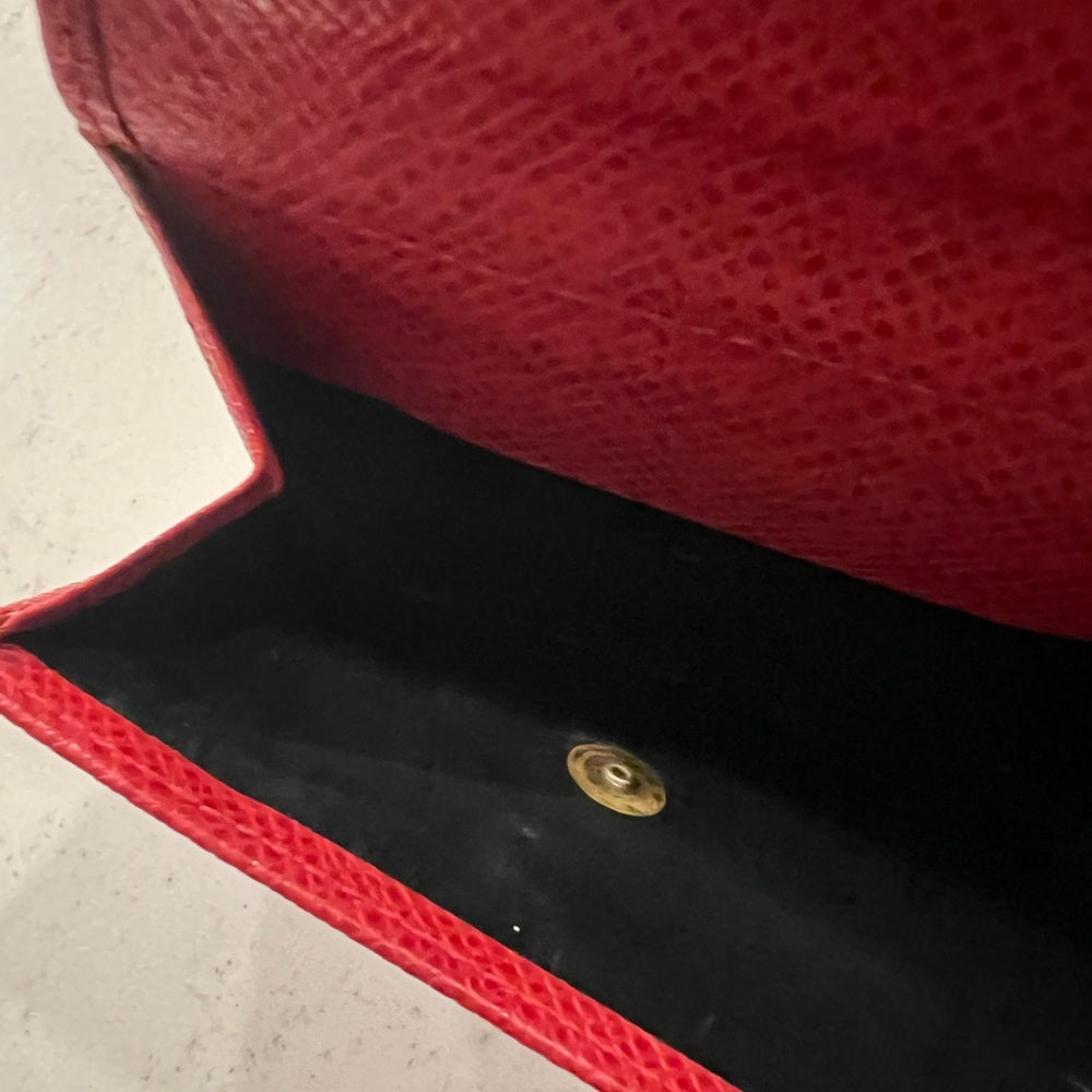 EUC Valentino Red Wallet