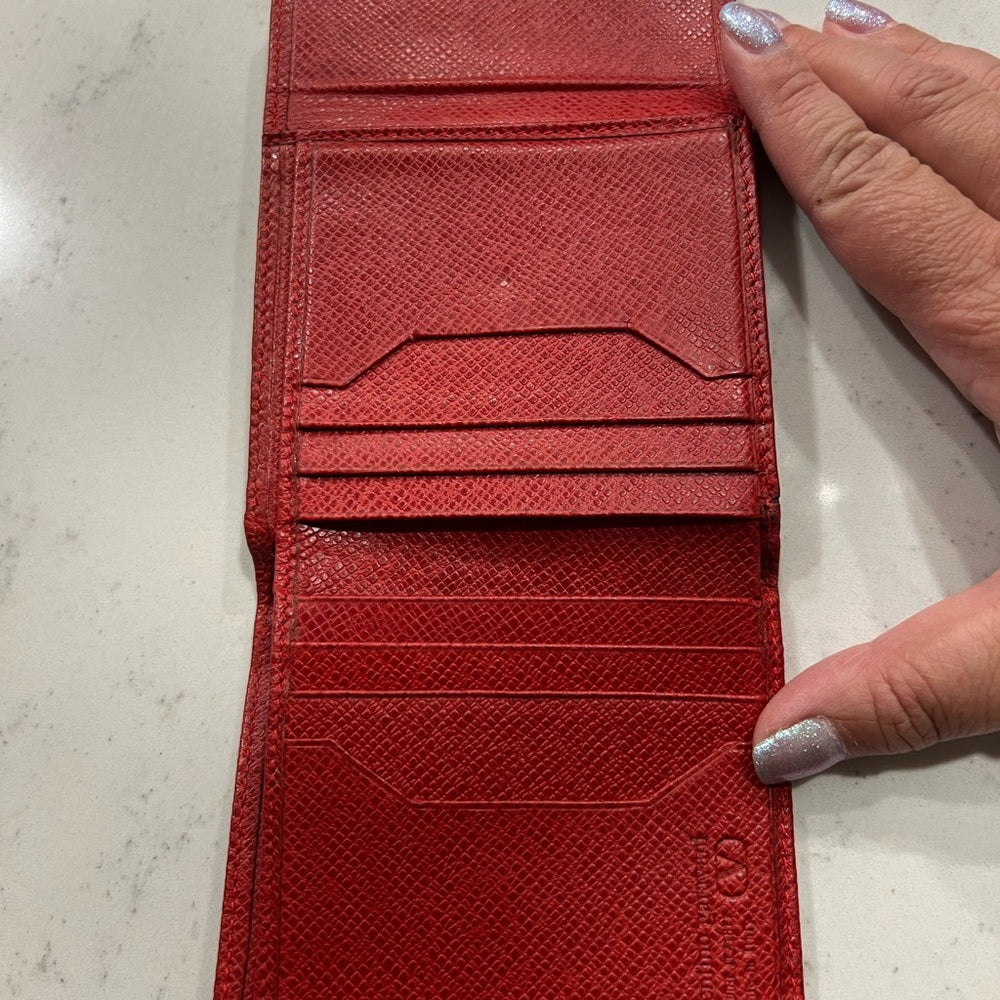 EUC Valentino Red Wallet