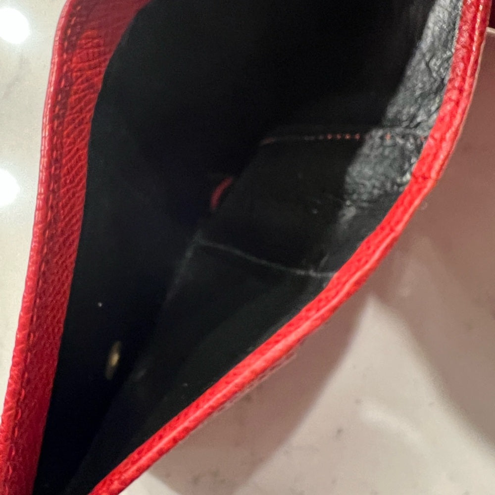 EUC Valentino Red Wallet