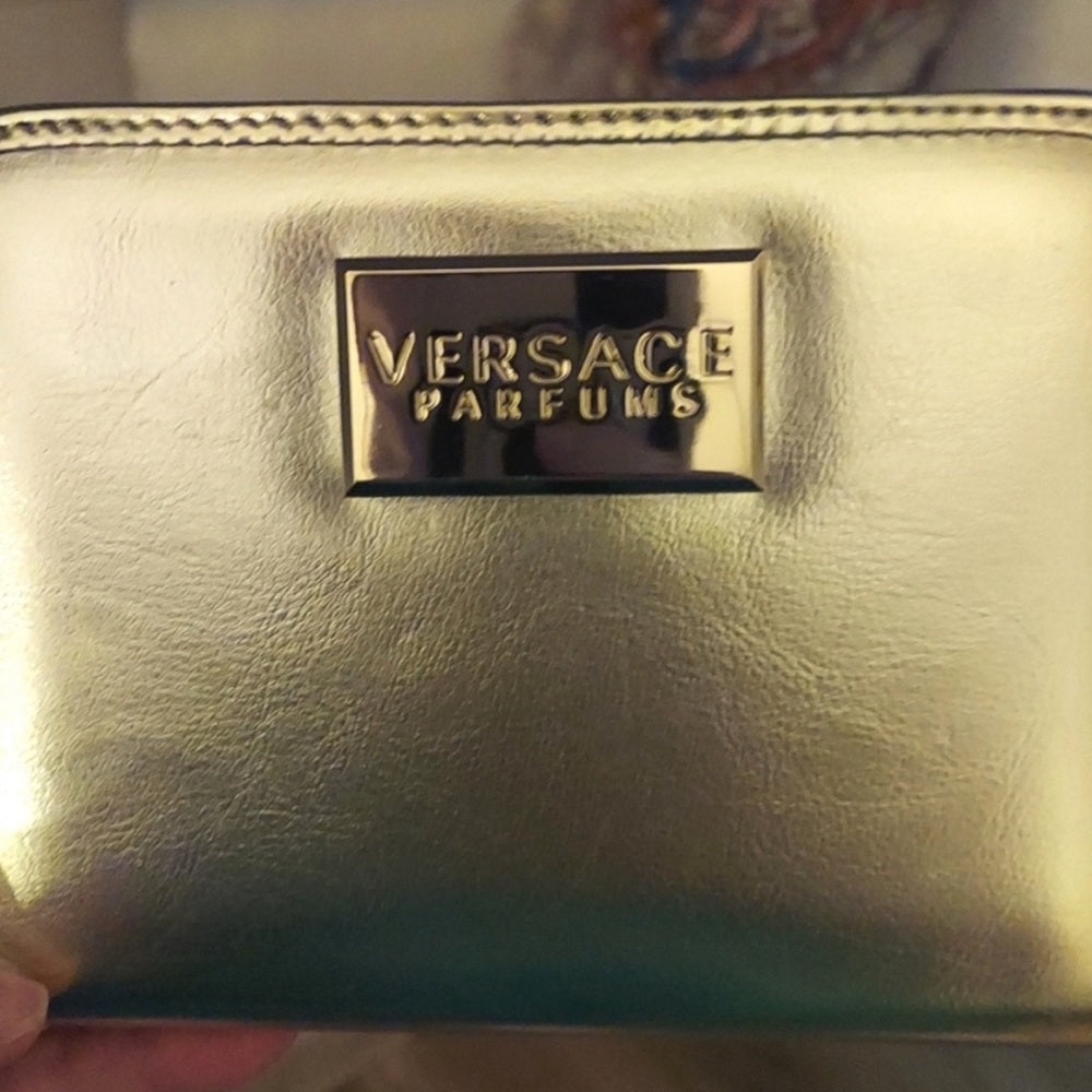 🆕 VERSACE CLUTCH/WRISTLET NWT