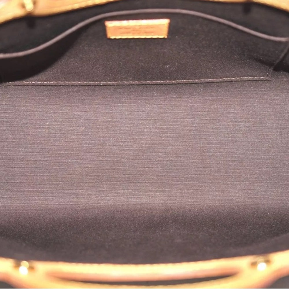 LV Vernis Roxbury Drive Wine Red Bag
