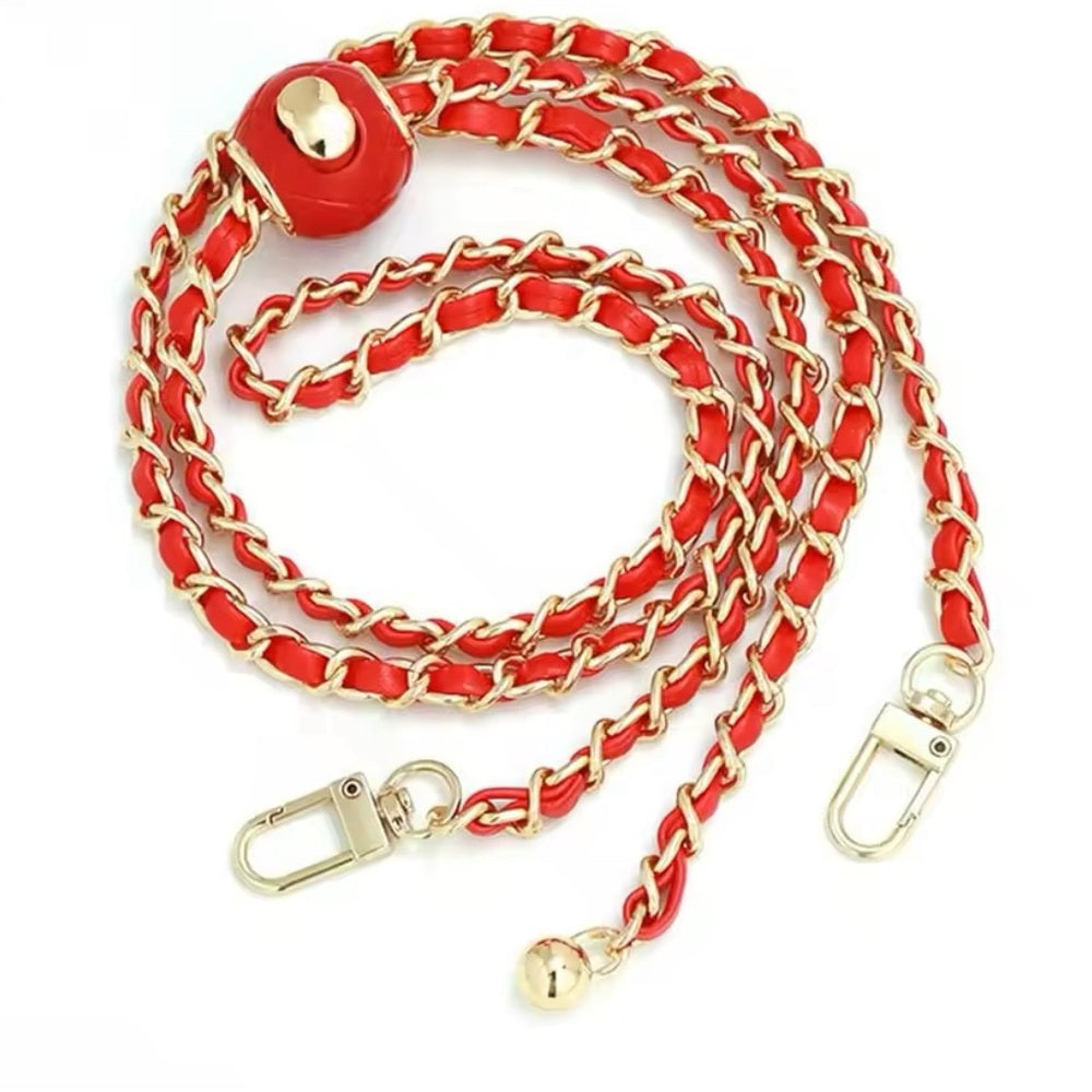 🆕 Bag Chain - Pick One- Pink, Red, & White