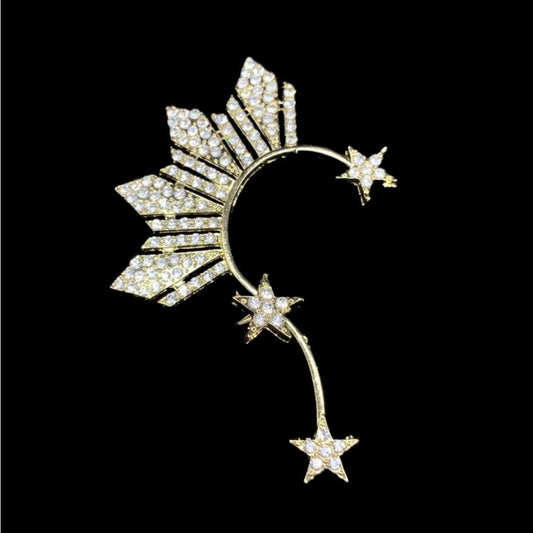 🆕 3 Stars ⭐️ & Sun Ear Cuff
