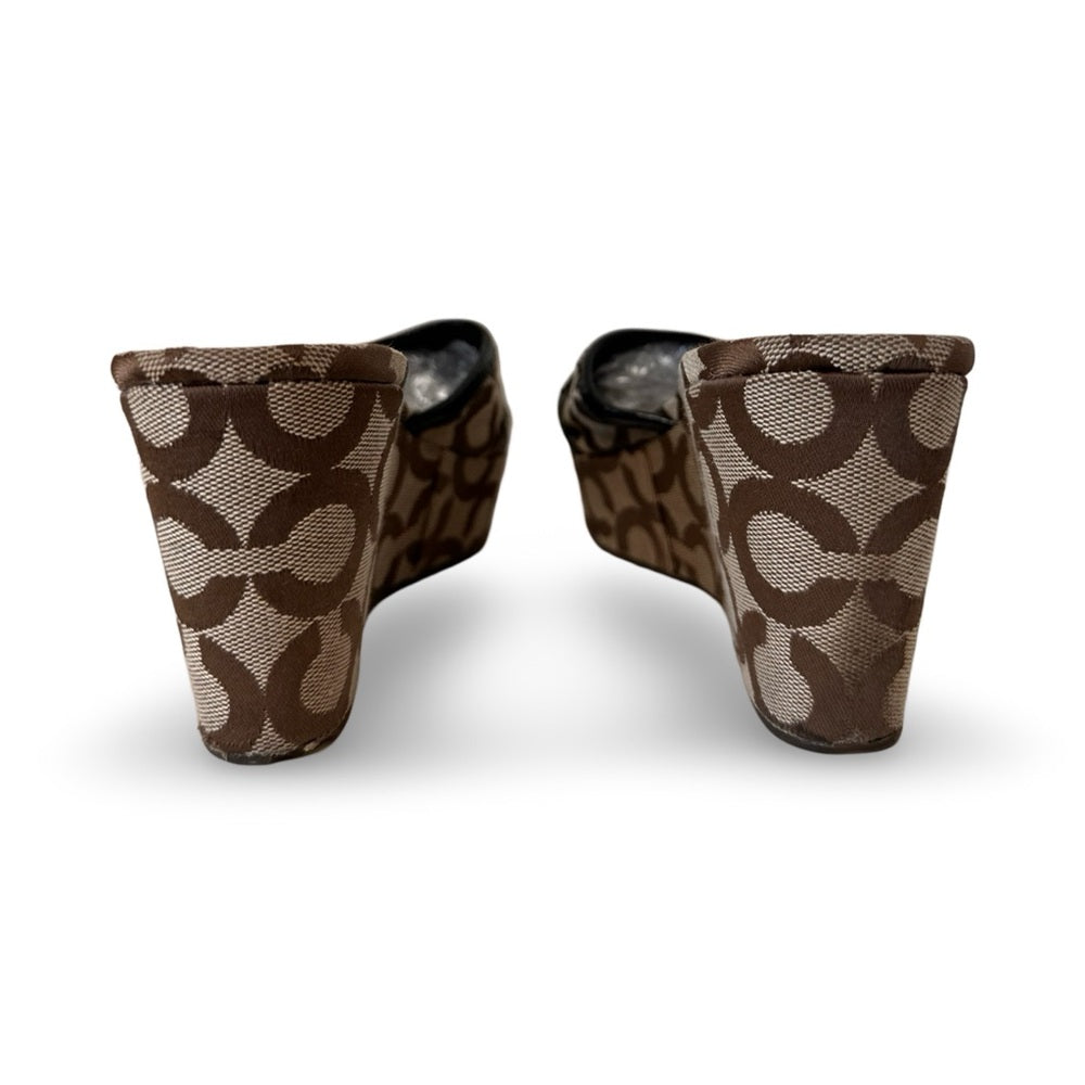 Preloved Authentic Coach Carissa Wedge