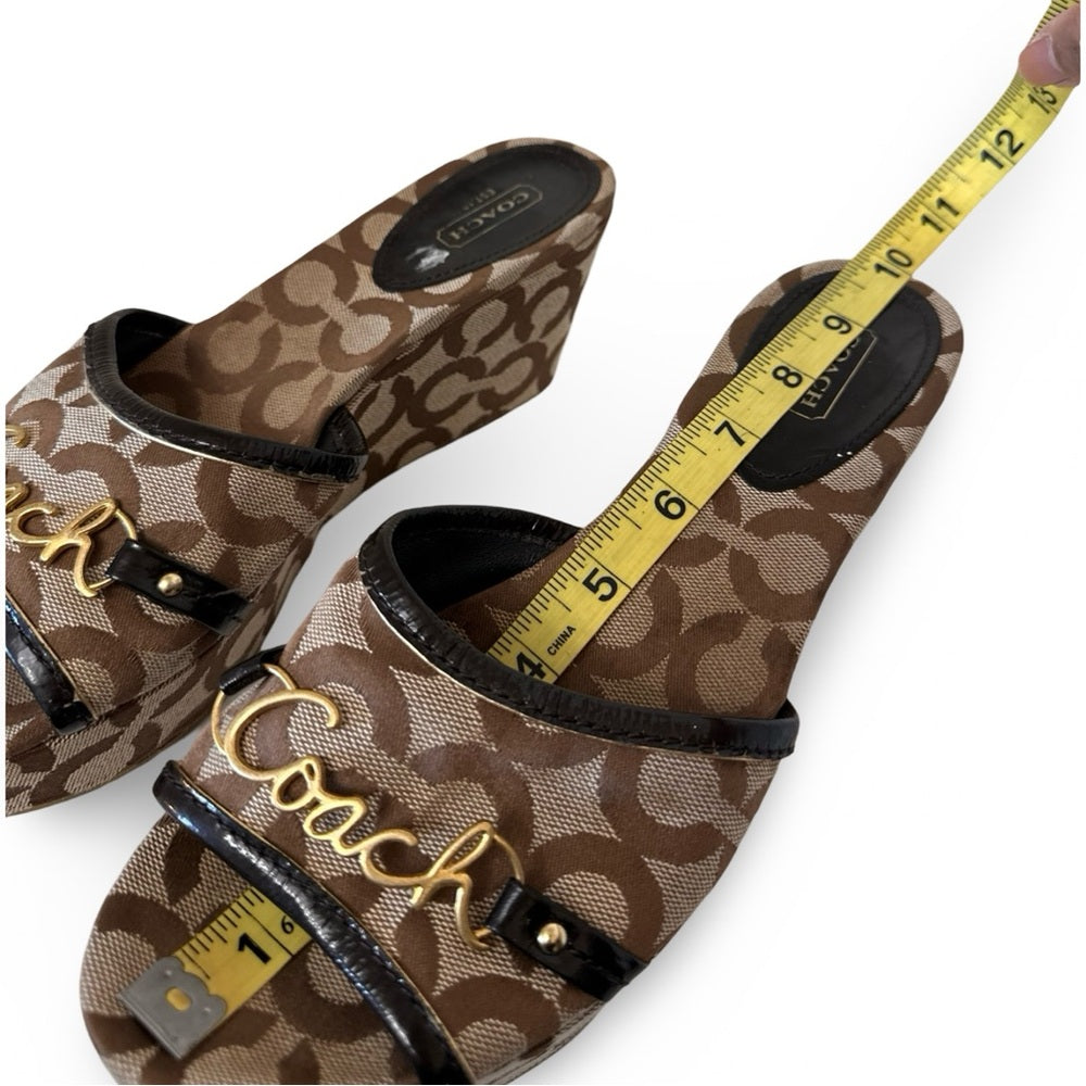 Preloved Authentic Coach Carissa Wedge