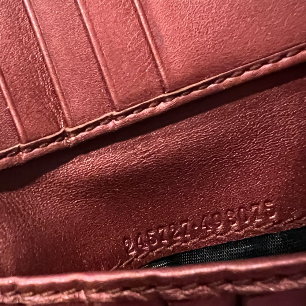 Gucci Wallet- Red