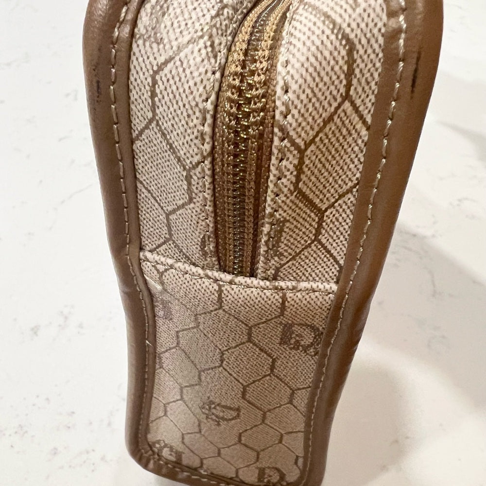 DIOR Vintage Honeycomb Clutch Pouch