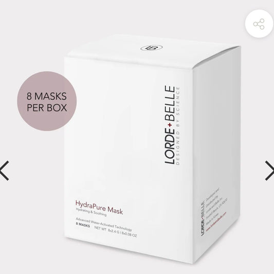 Lorde + Belle HydraPure Mask - White