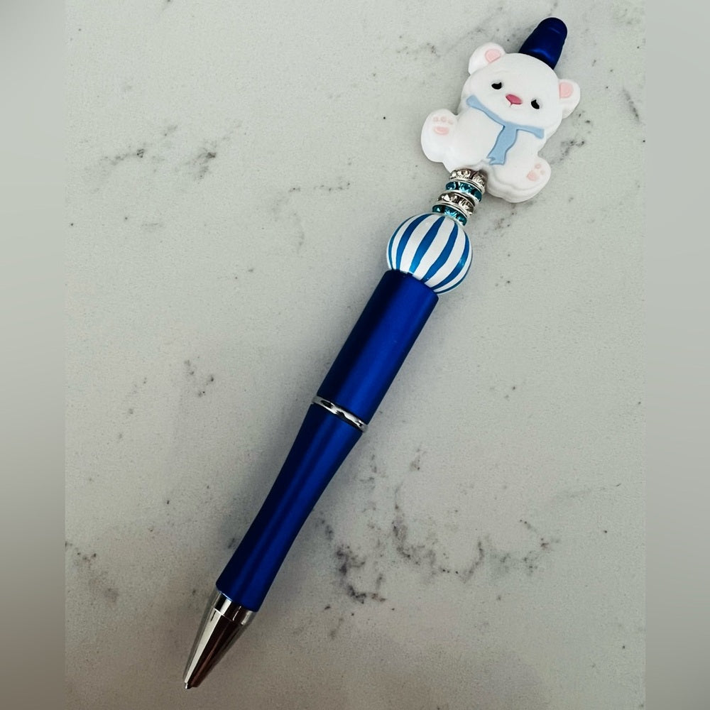 Adorable Blue Bear 🐻 Pen