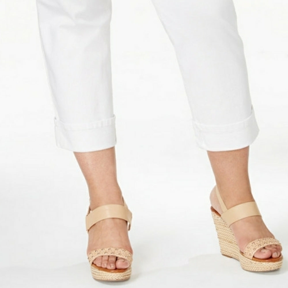 Style & Co. Women's White Ankle Jeans