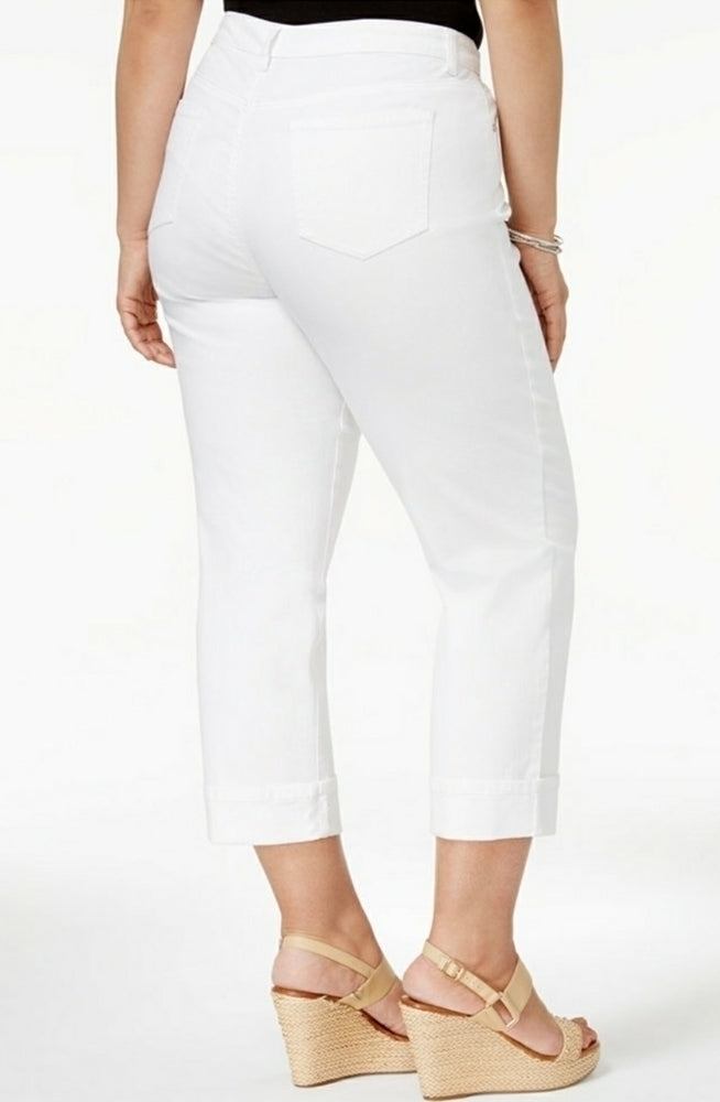 Style & Co. Women's White Ankle Jeans