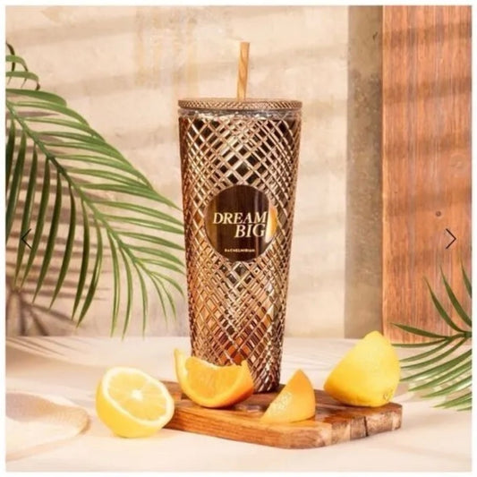Dream Big Tumbler with Straw