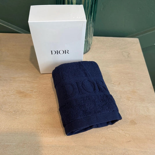 Dior Deep Blue Bath Towel