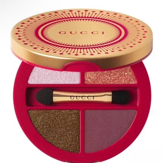 Gucci Vibrant Red and Gold Eyeshadow Palette