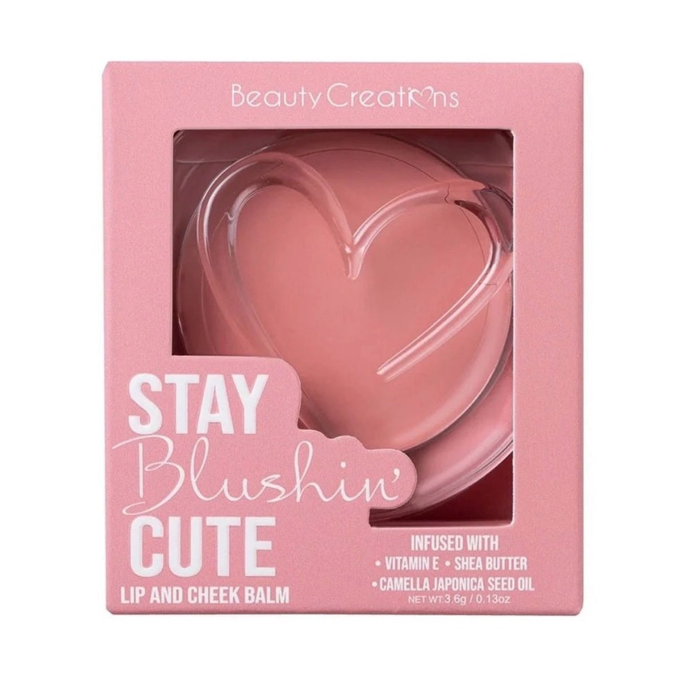 Beauty Creations Blushin' Heart Lip and Cheek Balm - As Usual